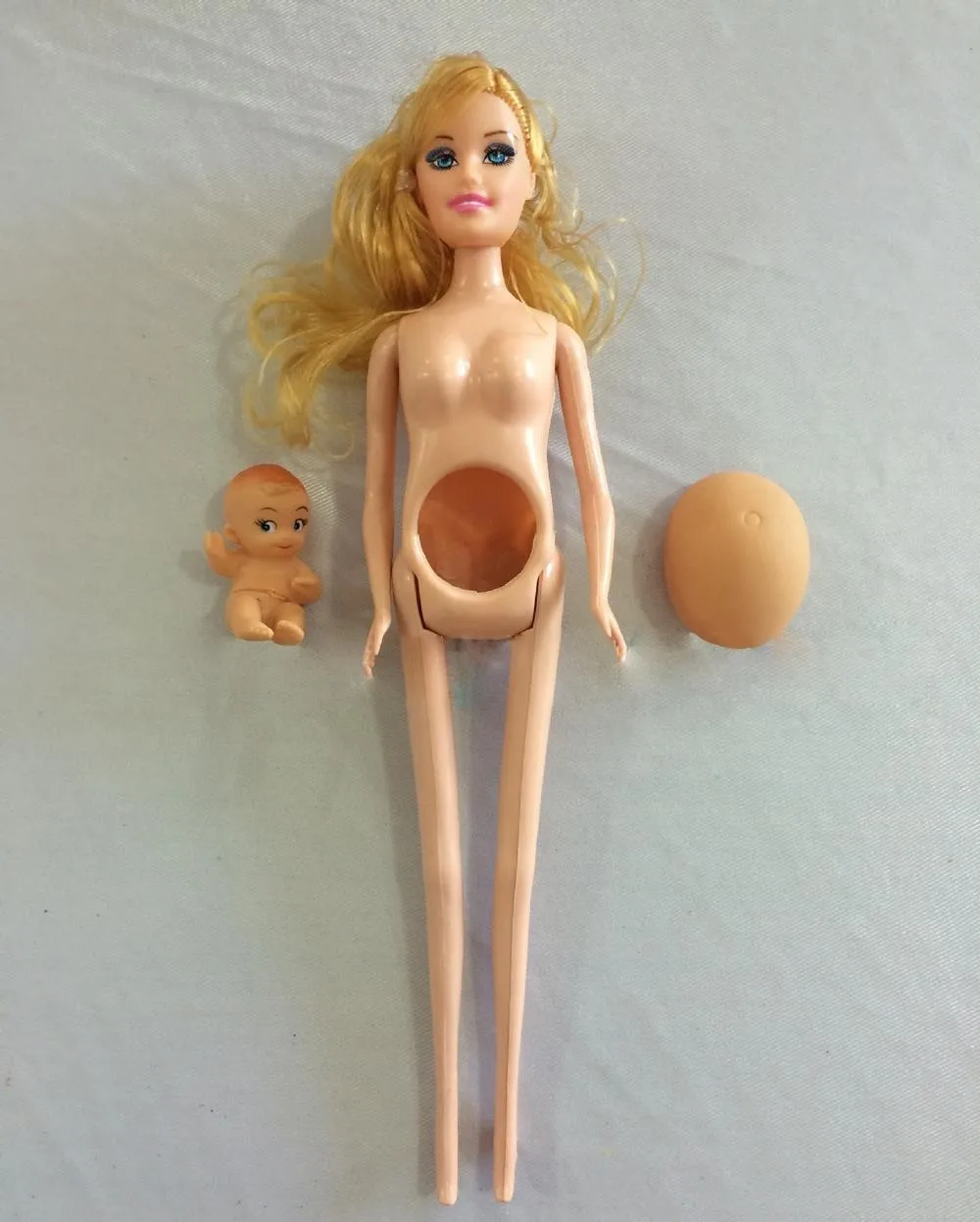 Real Pregnant Doll Mommy Doll Have A baby In Her Tummy Child Role Play Doll 