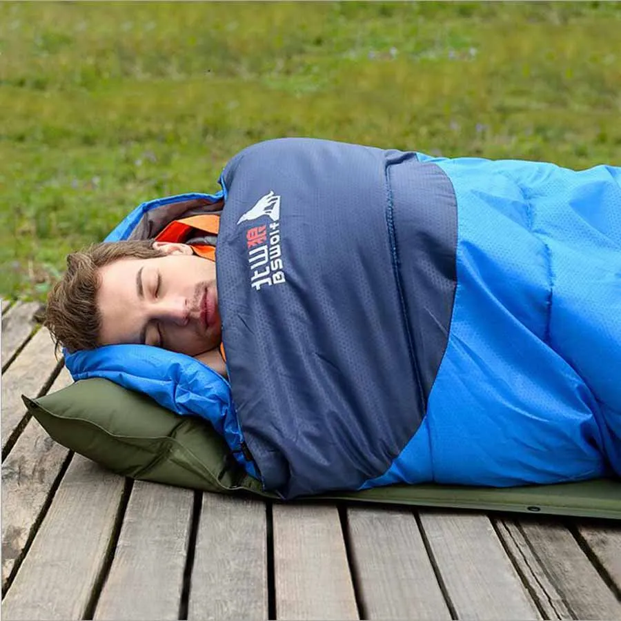 New 1.35 1.8kg winter summer sleeping bags outdoor camping equipment
