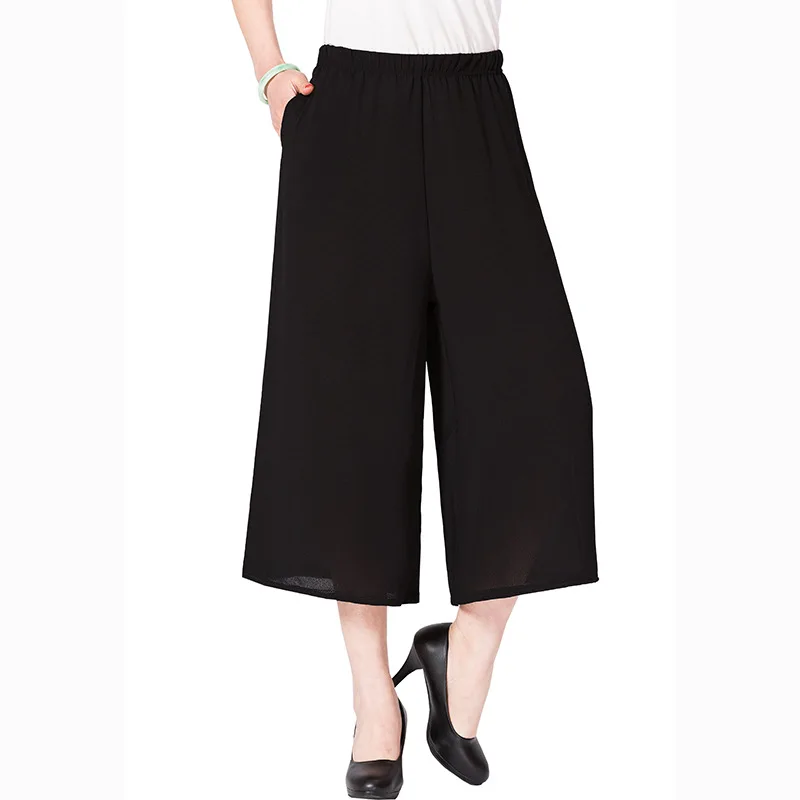 

women's pants for women trousers wide leg pants plus size shein summer/women/harem pants Loose seven points 5XL high elasticity