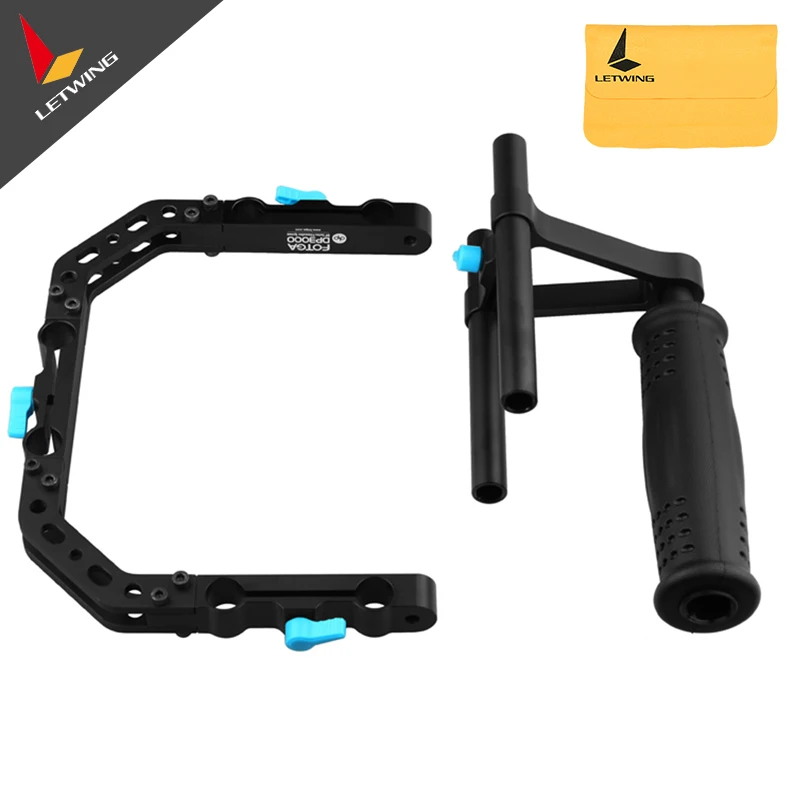 

FOTGA DP3000 M2 DSLR Top Handle Cage Bracket Support for 15mm Rod Rig Rail System
