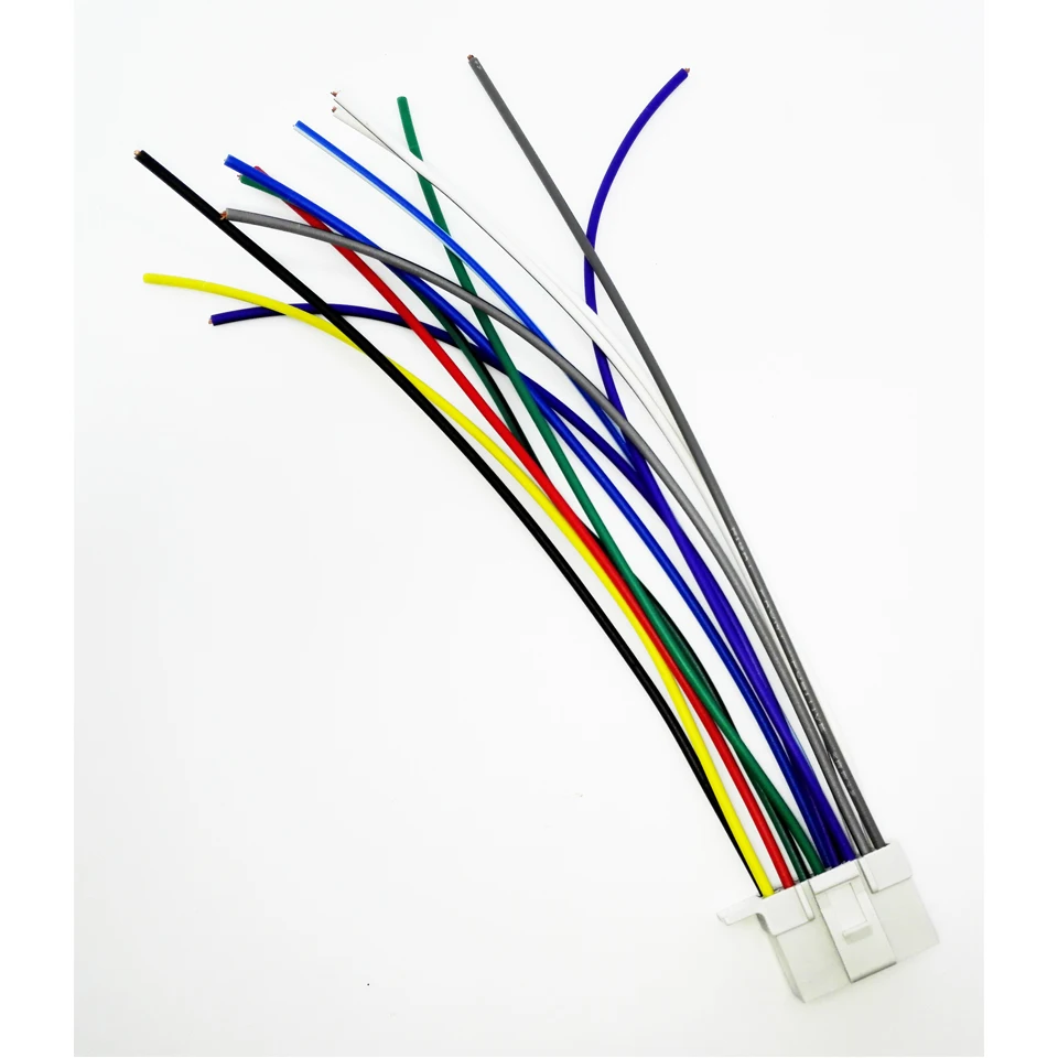 Car ISO Wiring Harness For Panasonic CQ C /DFX /DP /HR /HX Auto Stereo Radio Wire Adapter Connector Cable Adaptor Plug-in Cables, Adapters & Sockets from ...