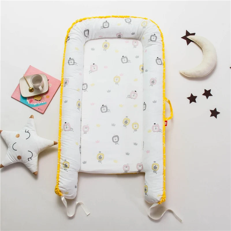 2019 новая детская кроватка для кровати портативный детский шезлонг для новорожденной кроватки дышащее и спящее гнездо