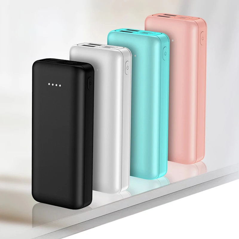 

10000mAh Power Bank For Xiaomi Samsung iPhone Powerbank Portable Mini Dual USB Charging External Battery Pack Bank