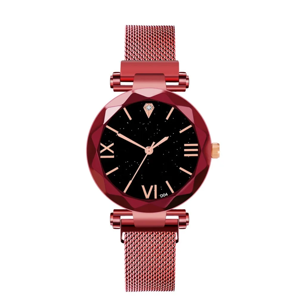 

2019 New Fashion Women Watches Minimalism Starry sky Magnet Buckle Casual Female Wristwatch reloj mujer marcas famosas de luj#F7