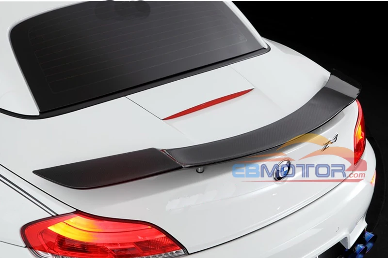 Real Carbon Fiber Rear Wing Roof Trunk Boot Lip Spoiler For BMW Z4 E89 2009-2013 7