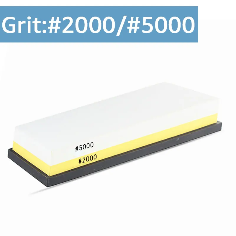 2000 5000 grit Ножи точилка шлифовальные камни точильный камень Системы водный камень Хонинговальные инструмент кухни 2-в-1 240 600 1000 3000 - Цвет: 2000 5000 grit