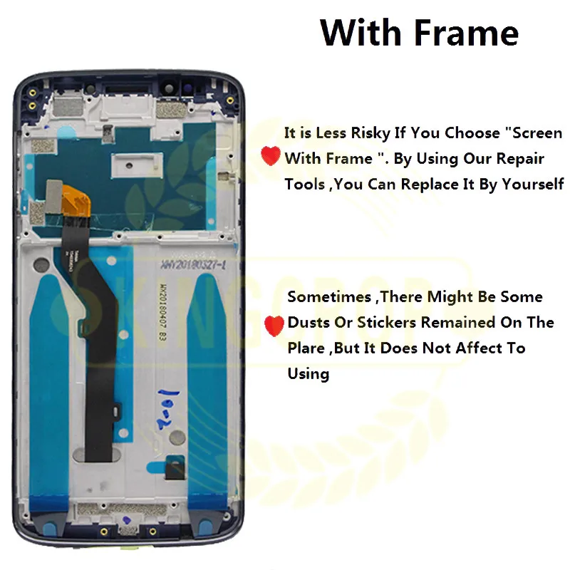 Для Motorola Moto G6 Play lcd XT1922 дисплей с рамкой кодирующий преобразователь сенсорного экрана в сборе Замена экрана для Moto G6Play