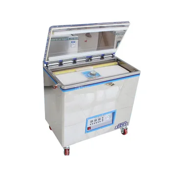 

1140W Double Plastic Sealing Machine Large Semi-auto Food Vacuum Packaging Machine Plastic Bag Sealer Max Length 66cm 220V/110V