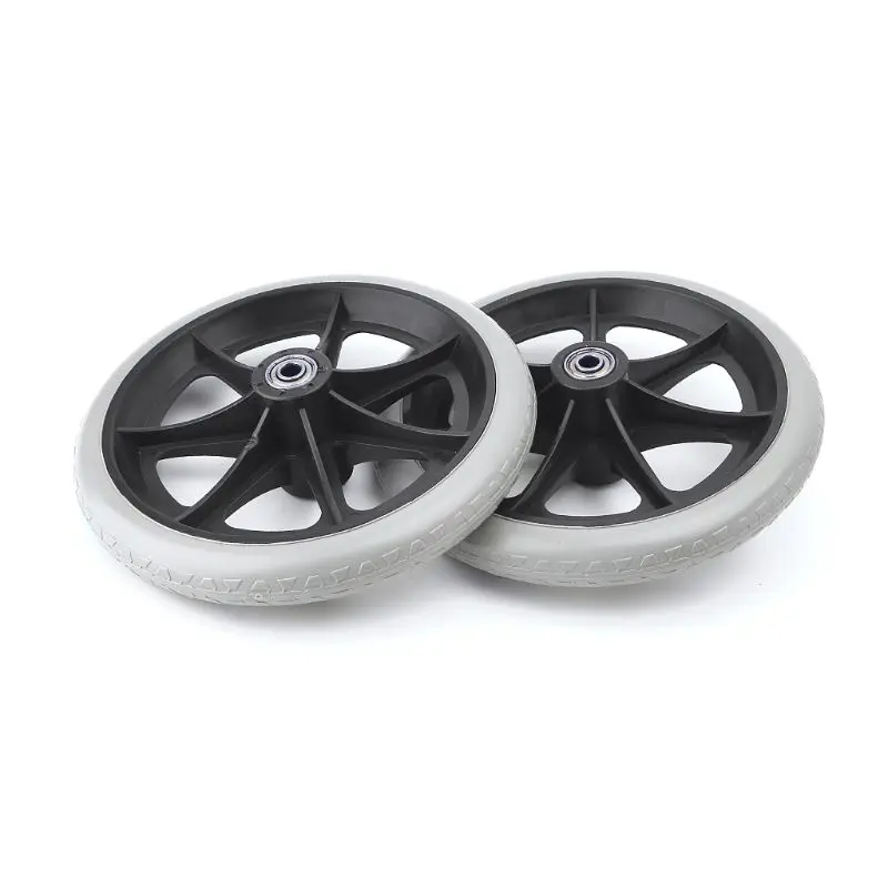 

2pcs 8" Chair Caster Wheels Roller Style Castor Wheel Replacement