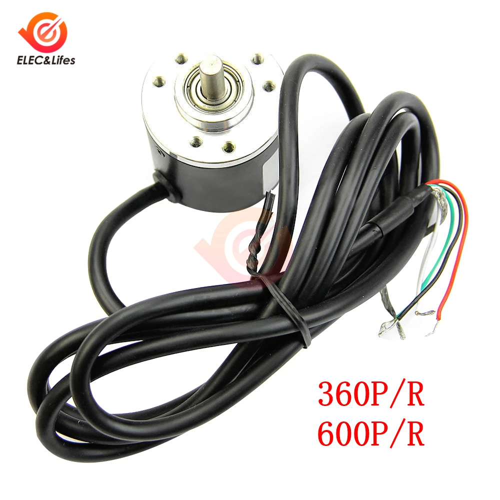 Encoder 360P//R Incremental Rotary Encoder 360p//r AB phase encoder 6mm Shaft