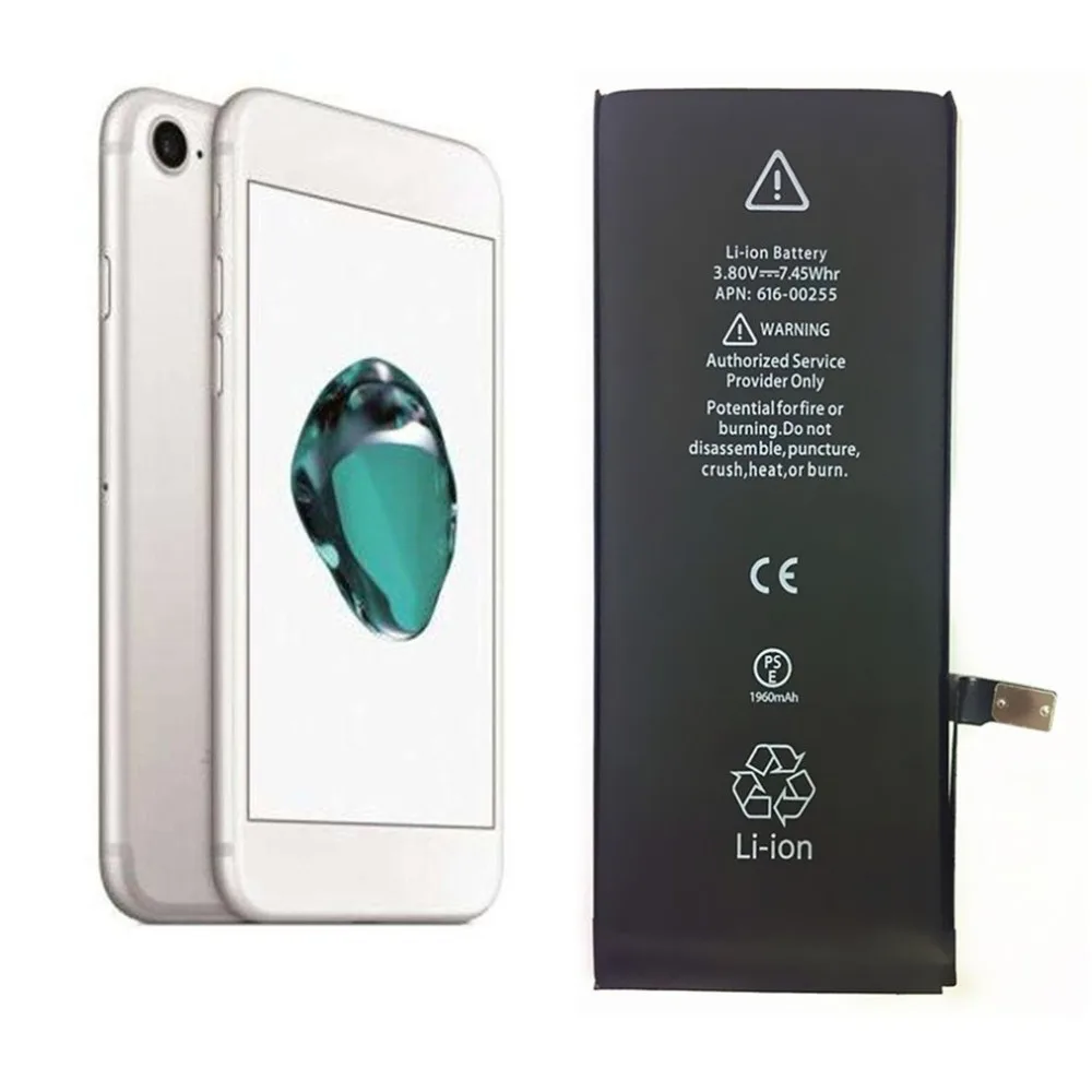 1960 mah Original Phone Battery For iPhone 7 Batteries High Capacity