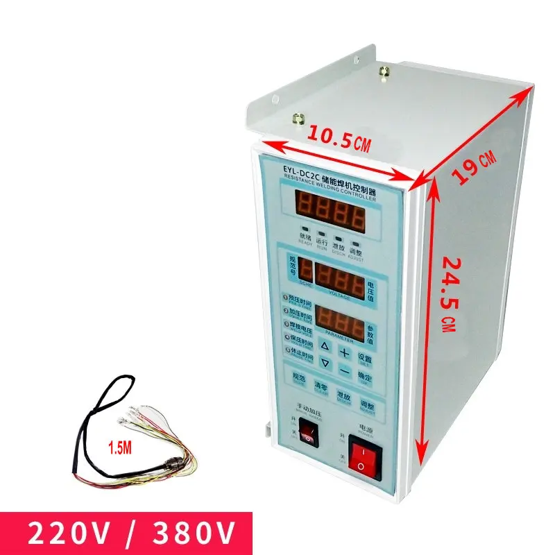 

EYL-DC2C Pneumatic Energy Storage Spot Welder Machine Controller DC Spot Welding Machine Controller Control Board