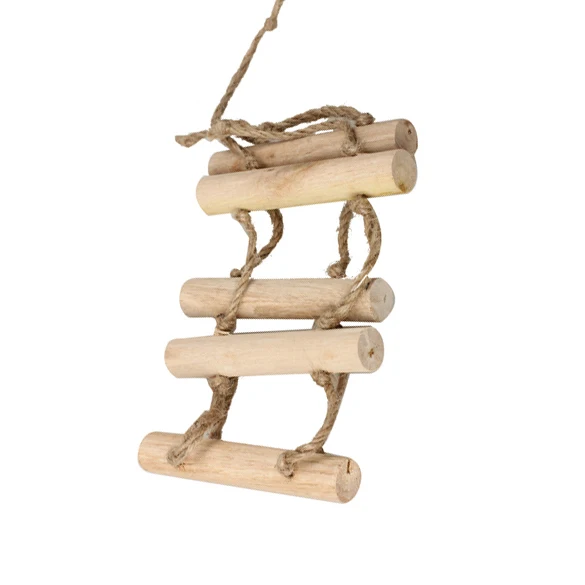 

New Small Parrot Rat Toy Bridge Ladder Hamster Bird Cage Accessories 2015 New Promotion Free Shipping