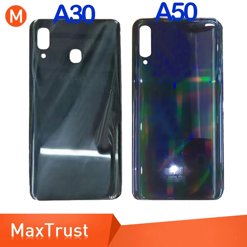 

Great Quality For Samsung Galaxy A30 A50 A305 A505F A505FD Battery Cover Back Door Rear Housing Cover Case With Adhesive