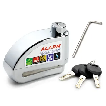 

Motorcycle Security Lock Anti-theft Protection Metal Waterproof Scooter Bicycle Disc Brake Lock Moto Bike Security Alarm System