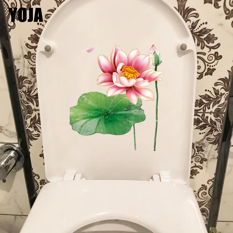 YOJA 19 3*22 5 см ручная роспись цветок лотоса классический Настенный декор для