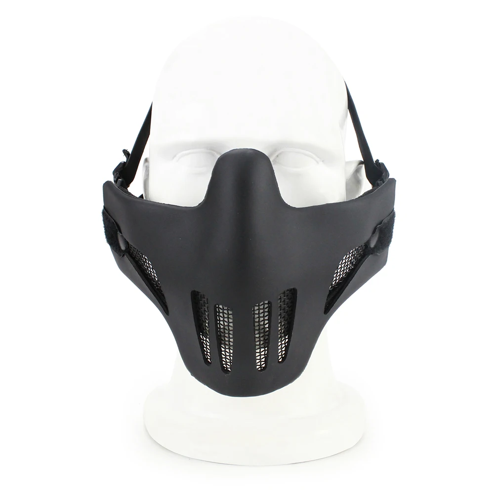 Tactical Mask Lower Half Face Metal Steel V1 Boy Scouts Mask Noble