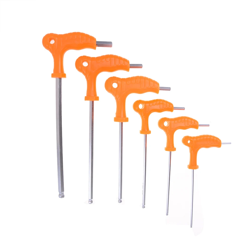 Allen Hex Key Wrench T Handle Inner Hexagon Wrench High carbon Steel