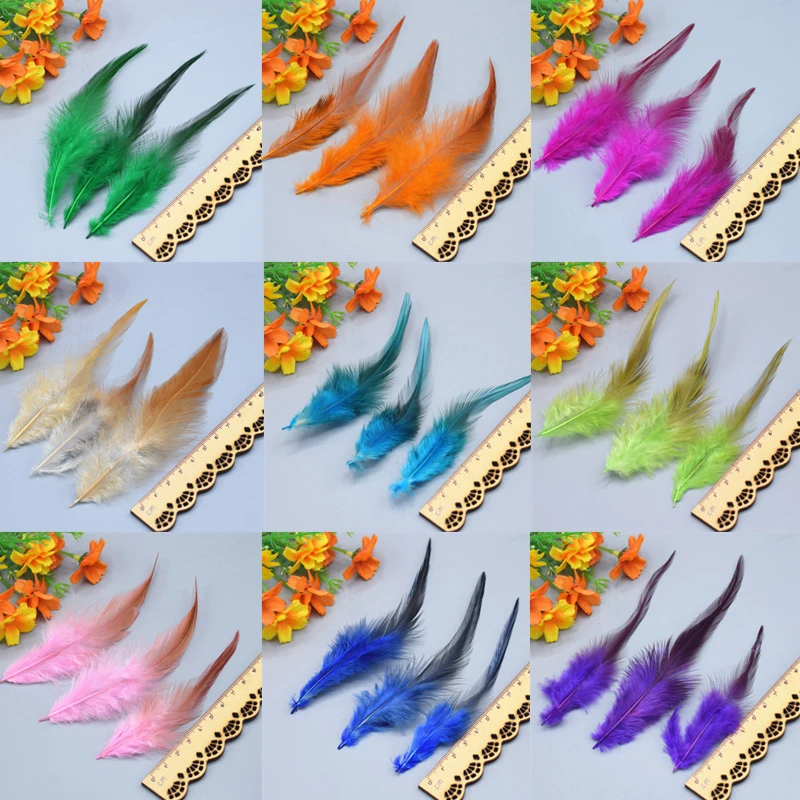 

50 pcs fluffy and beautiful high quality pheasant feathers. Can be used for various DIY decorations