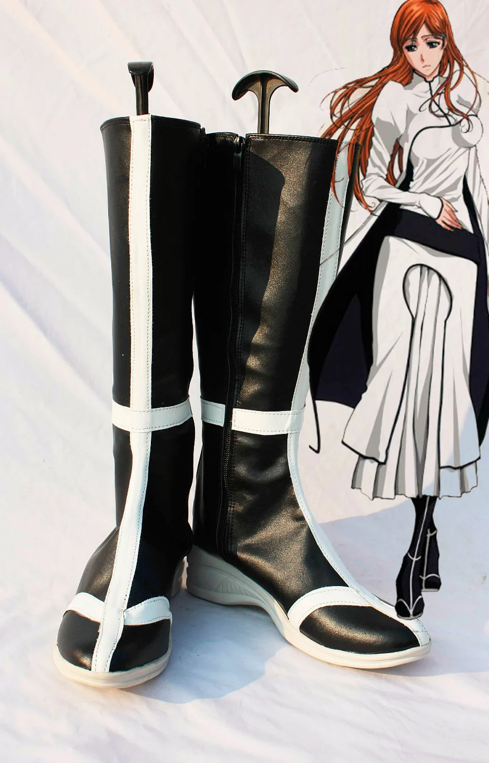 Custom Made Orihime Inoue Arrancar Shoes Boots From Bleach Cosplay