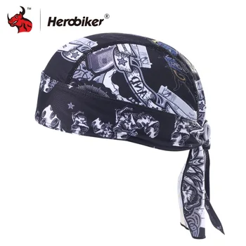 

HEROBIKER Motorcycle Face Mask Balaclava Face Shield Moto Mascara Motocicleta Caps Headwrap Motorcycle Bandana Headband