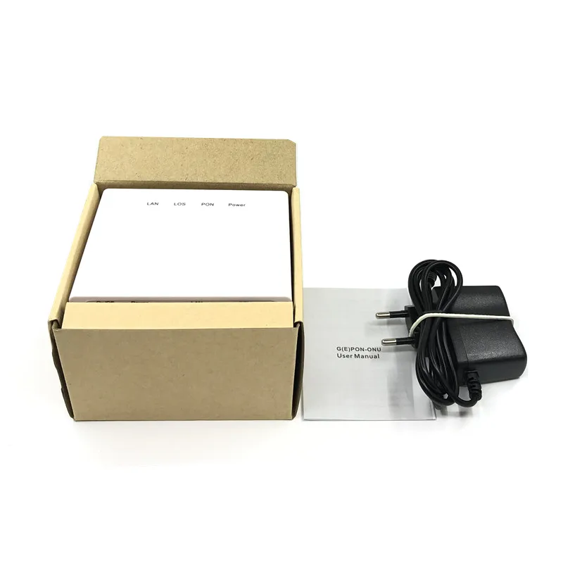 Волоконный приемопередатчик 1 GPON ONU FTTO Light Cat регулятор Одноместный LAN порт OLT 2 5G Gpon