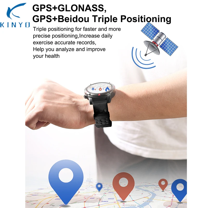 Новинка 2019 спортивный умный браслет с gps часы монитором сна умные пульсометром