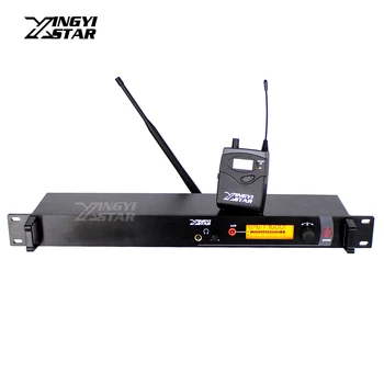 

SR2000 Professional Monitoring UHF Wireless In Ear Earphone Stage Monitor System Transmitter & Receiver Studio Record DJ Mixer