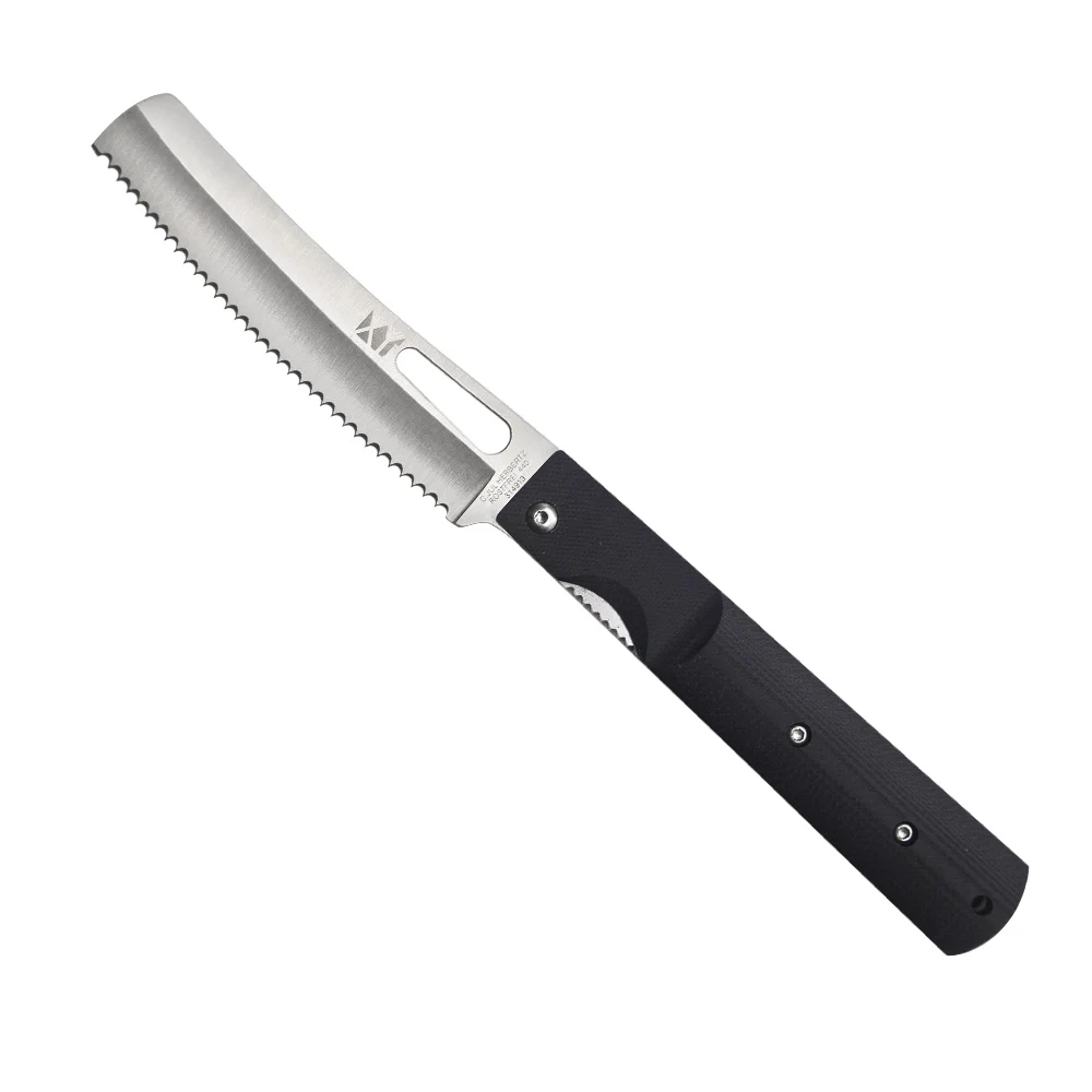 

XYj 7pcs Stainless Steel Knives Set 8'' Knife Stand Non-slip Black Handle Chef Knife Kitchen Tool Home Gadget Full Tang Knife