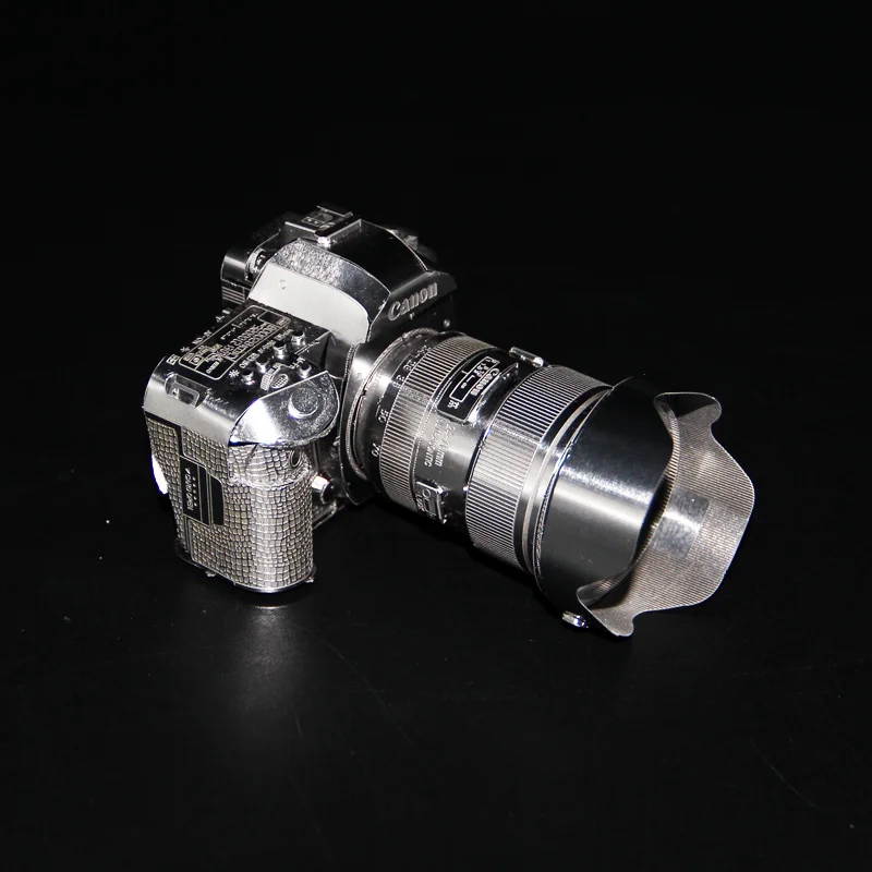 2018 металлический 3D пазл с нанокамерой наборы строительных моделей Canon B011 DIY