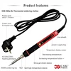 Professional Soldering iron LED Digital Adjustable Electric Solder Iron 60W Constant temperature  CXG E90W E110W E60WT ► Photo 2/4