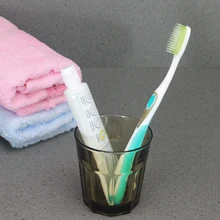 8 шт. двухцветная щетина сверхтонкая мягкая Щетинная зубная щетка Бытовая маленькая головка щетка не повреждает десны Нескользящая ручка