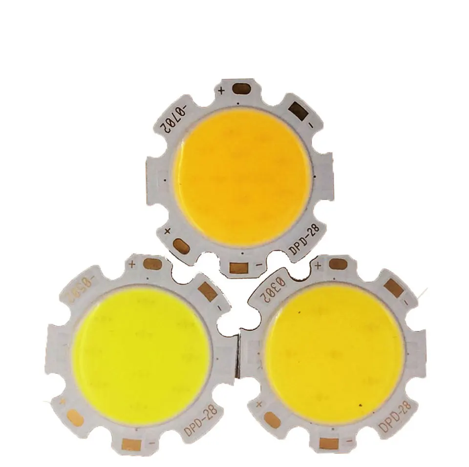 Round COB LED Chip On Board Light Source 28mm Diameter for Spotlight Downlight DIY LED Lamp Bulbs (3)