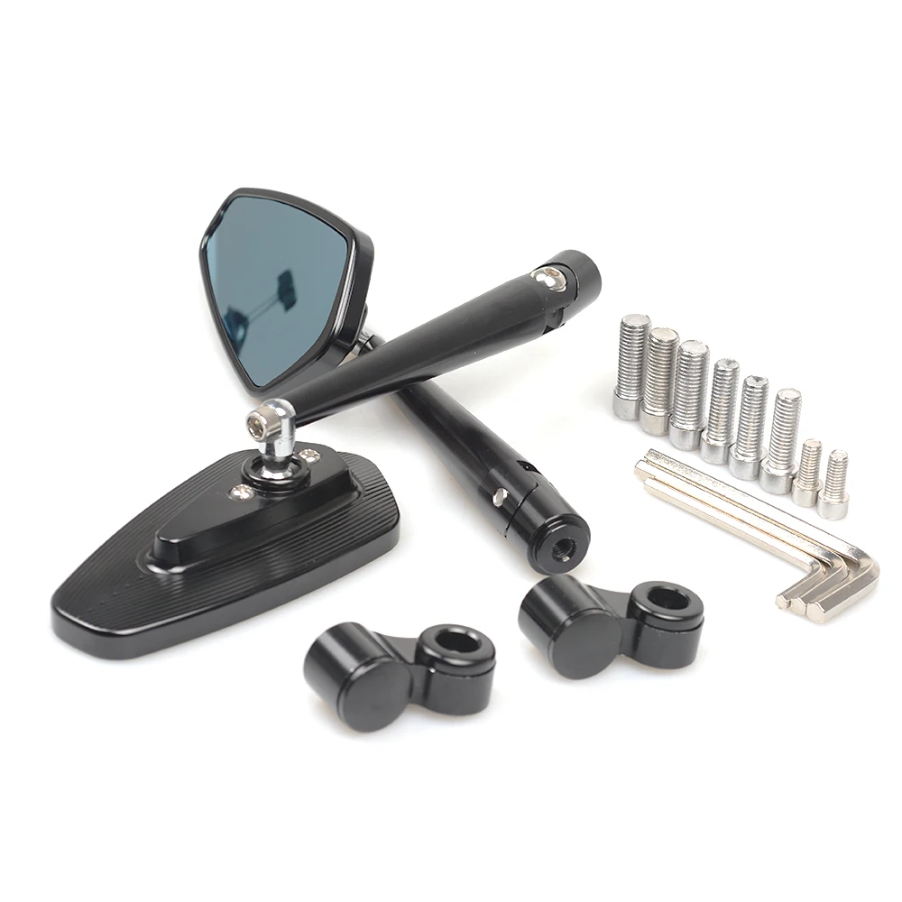 Universal 8mm 10mm Aluminum CNC Motorcycle Rearview Side Miror For Triumph TIGER 1050 TIGER 800 tiger 1200 explorer Trophy /se