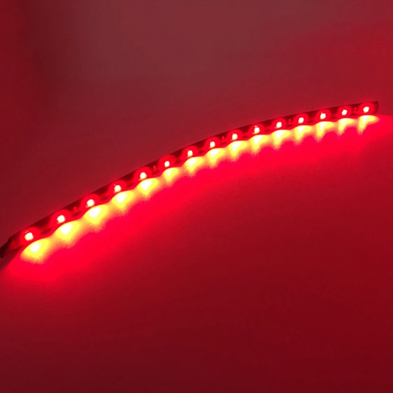 1Pc High Quality Flexible Waterproof 1Ft 15 Led Strip Under Body Light Car Decor 5050 Smd