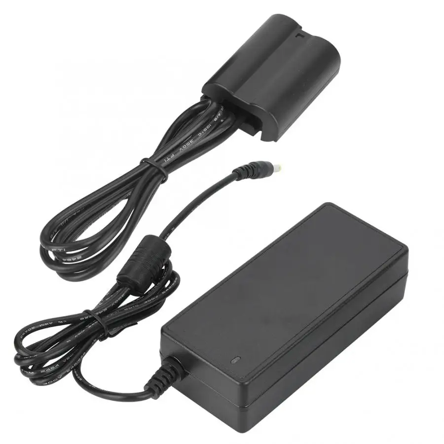 100-240V EN-EL15 Fully-Coded External Dummy Battery Power Adapter for Nikon D500 D600 D610 D750 Replacement for EN-EL15 battery
