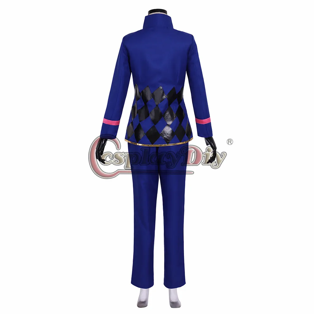 Cosplay вольтрон JOJO для невероятное приключение Золотой ветер Giorno Giovanna голубой костюм для косплея костюм изготовленный на заказ костюм для Хэллоуина