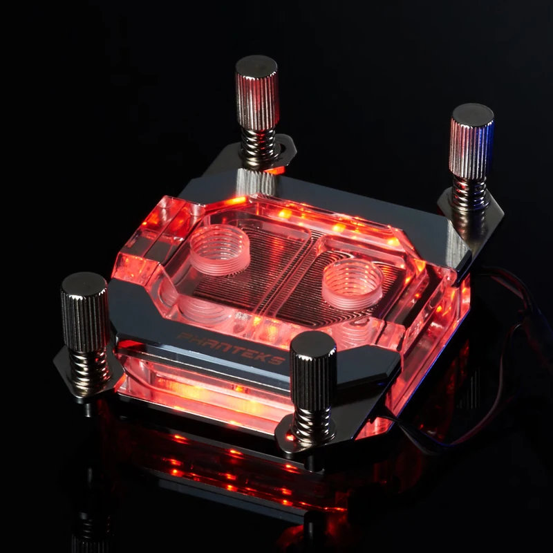  Phanteks C350A AM4/AM3/FM2 Computer CPU Wasser Kühlung Kopf (RGB Synchron Licht Control/Dicken Kupf