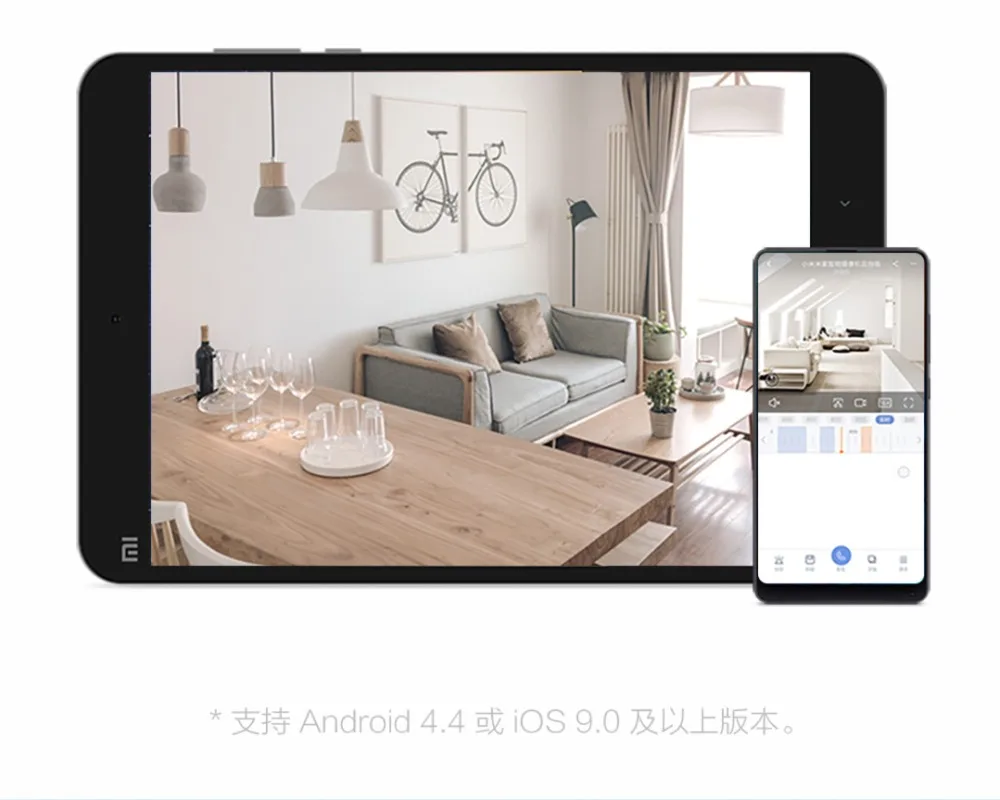 Умная камера Mijia xiaobai веб 1080P HD Wi Fi панорама наклон ночное видение угол обзора 360