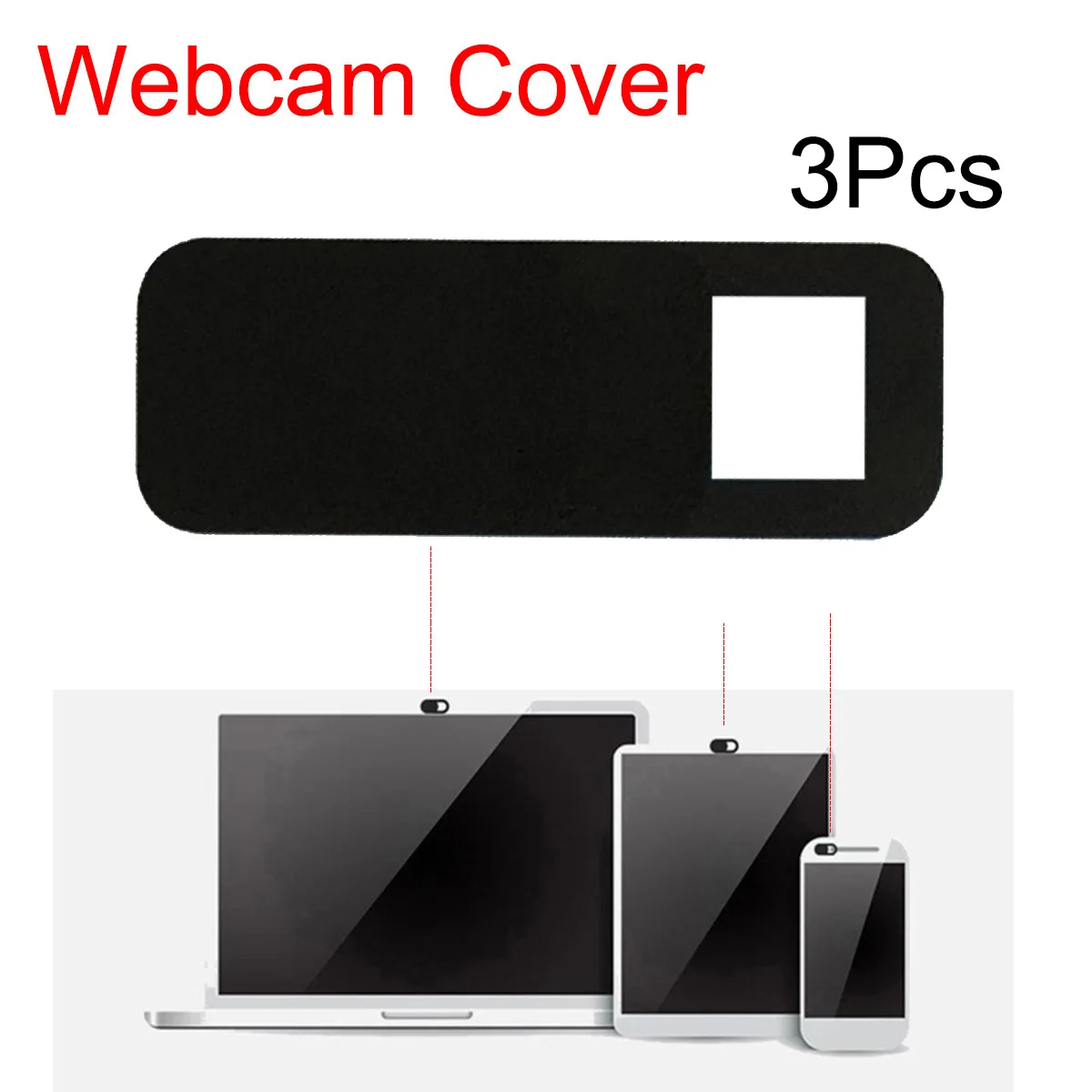 3 шт. Пластик Камера щит наклейки Тетрадь Планшетные ПК pc Mobile Anti-хакер выглядывает защиты конфиденциальности крышка
