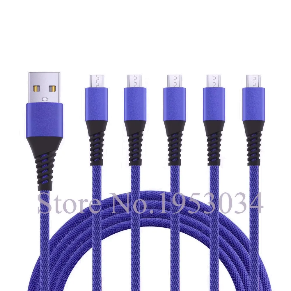 Кабель Micro USB 50 шт./лот для Samsung S7 кабель быстрой зарядки iPad iPhone 5 6 7 8 X зарядный