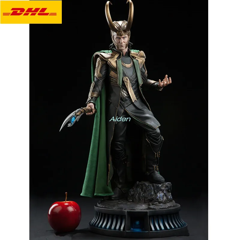 2" Мстители: статуя Эндшпиля Megamind бюст Loki полноразмерный портрет PF Loki Odinson GK фигурка Коллекционная модель игрушки B978