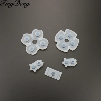 

100 set JDS-030 Silicon Rubber Pads Contact L2 R2 Button Conductive Rubber for PlayStation 4 PS4 Controller 3.0 Version