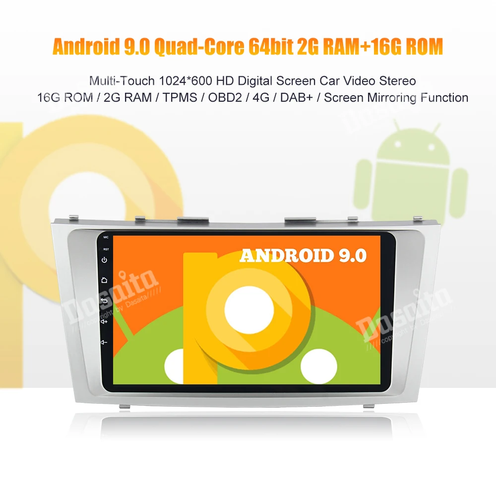 Top 1 din car radio 9" Android 9.0 Car DVD Player GPS navigation for toyota camry 2007 2008 2009 2010 2011 Car stereo multmedia 0 Top 1 din car radio 9" Android 9.0 Car DVD Player GPS navigation for toyota camry 2007 2008 2009 2010 2011 Car stereo multmedia 0