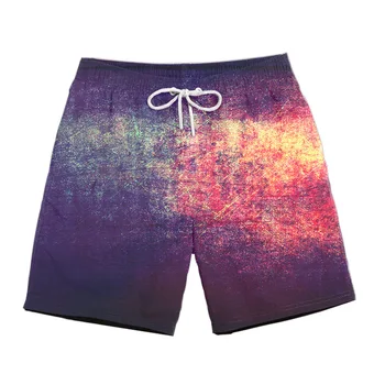 

Men Summer Cool Short Pants Beach Casual Shorts 3D Gym Sports Training Shorts