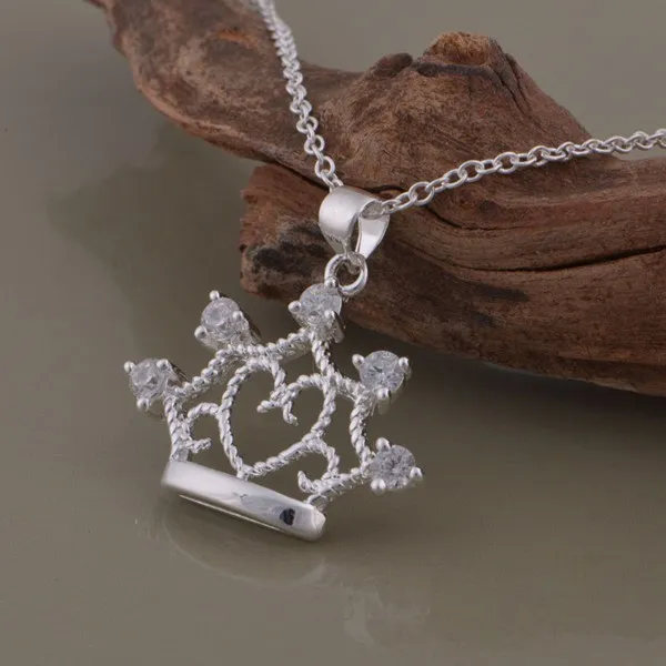 

wholesale High quality silver Fashion jewelry chains necklace pendant WN-1271