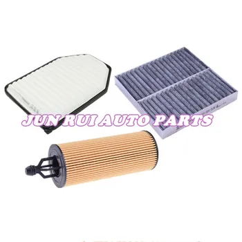 

3Pcs Car Air Filter Cabin Filter Oil Filter For Jeep 2007-2017 Wrangler 2.8T 3.0 3.6 3.8L