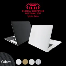 Carbon Fiber Sticker Case for apple Macbook Air 11 13 Pro 13 15 retina Decal Full Body 3d Vision Striped Film Black Skin Sticker