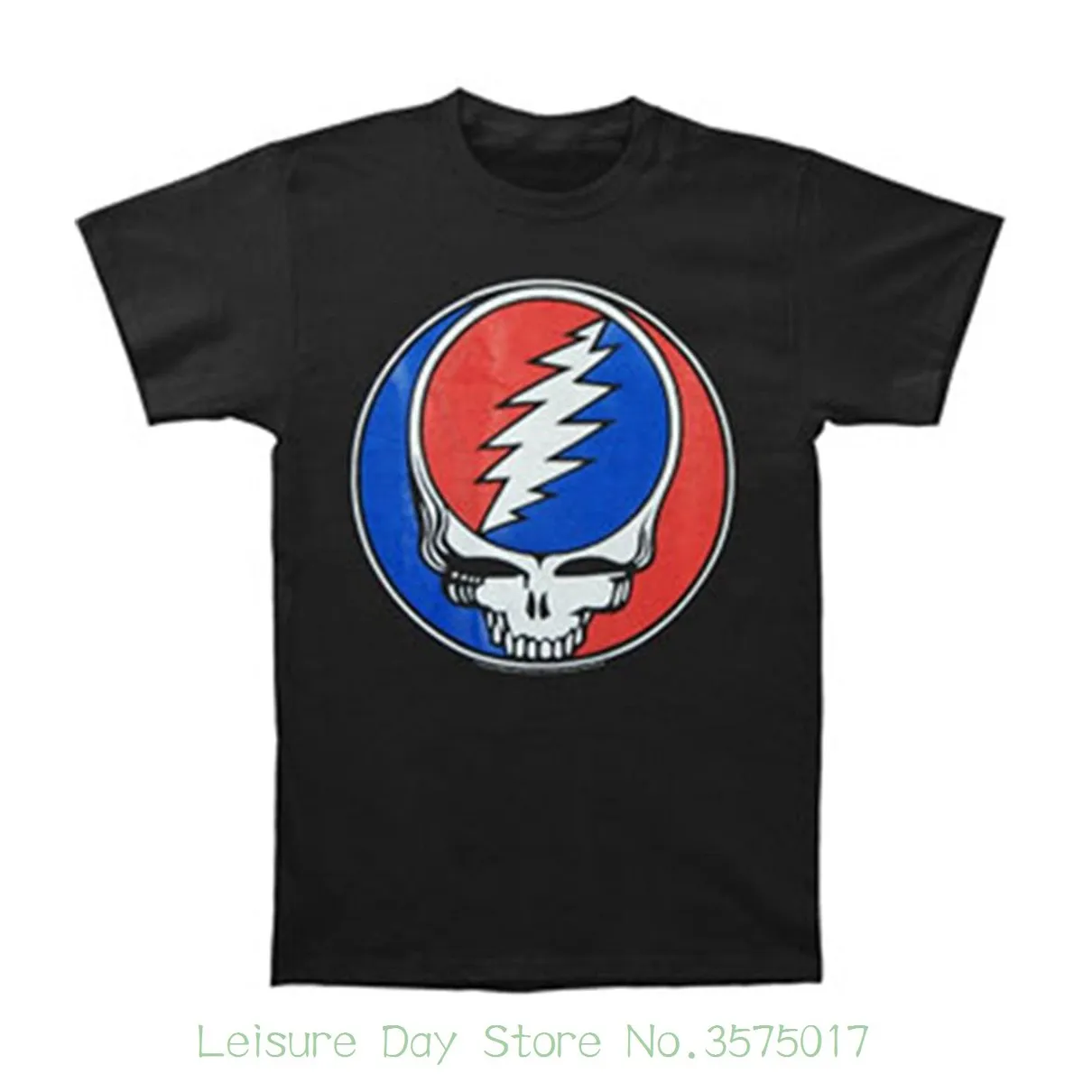 Short Sleeve Cotton T Shirts Man Clothing Authentic Steal Your Face Classic Logo T-shirt S M L Xl 2xl New