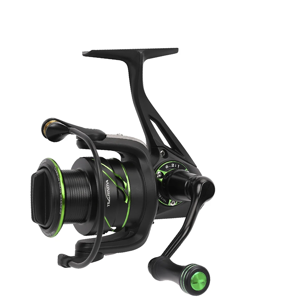 Reel para Água Carretel de Pesca Tsurinoya Tubarão Voador 12bb 6.2: 1 8 kg Max Arraste Spinning Salgada Jigging 2000 3000 11 Para Água Salgada Carretel de Pesca Jigging